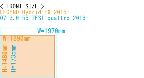 #LEGEND Hybrid EX 2015- + Q7 3.0 55 TFSI quattro 2016-